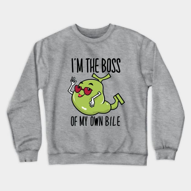 Gall Bladder Crewneck Sweatshirt by BukovskyART